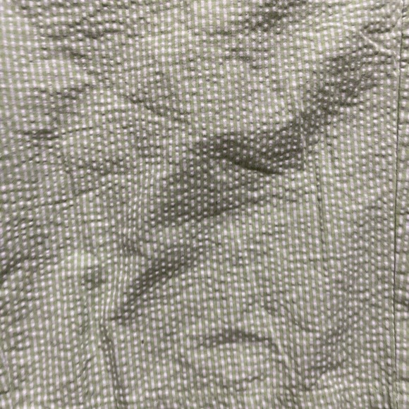 Izod Golf Shorts Straight Fit Tag 38 Measure Green White Gingham‎ Check - Picture 2 of 6